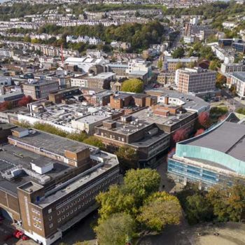 Castle Square Aerial Aerial Image