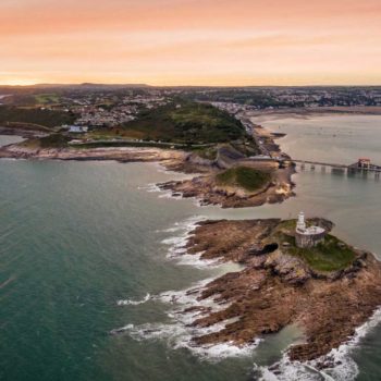 Aerial Shot Of Swansea